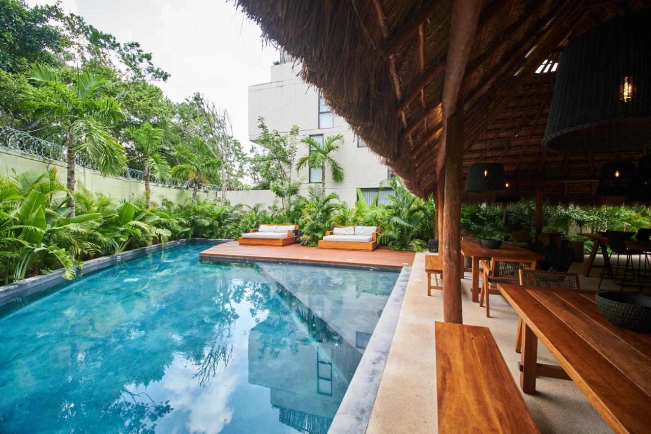 Private Pool And Rooftop In Aldea Zama, 24 7 Security In A Gated Community 15 Tulum Ngoại thất bức ảnh